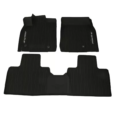 NEW OEM 21-23 Ford Mustang Mach-E All Weather Tray Style Black Floor Liner Mats • $179.84