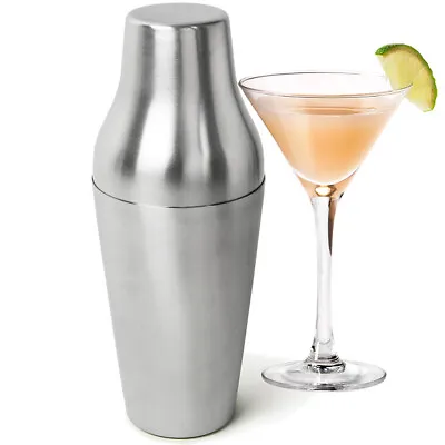 £7.99 • Buy French Cocktail Shaker - 2 Piece Cocktail Shaker Parisian Mixing Tin