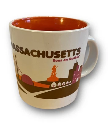 $18 • Buy Dunkin' Donuts Massachusetts 2012 Limited Edition 14 Oz Mug Cup Coffee Tea