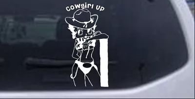 Cowgirl Up Betty Boop Car Or Truck Window Laptop Decal Sticker • $7.49