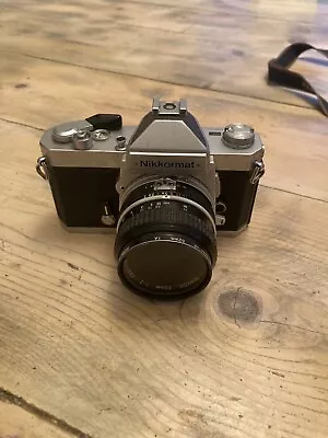 Nikon Nikkormat FT3 35mm SLR Camera W/Nikon Nikkor 50mm Lens • $87.99