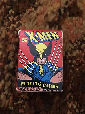 Vintage X-MEN Playing Cards Deck Wolverine 1993 Made In USA - Marvel • $10.50