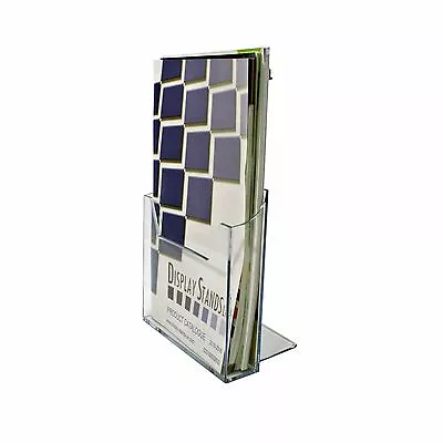 A4 Pocket Bay Leaflet Holder Counter Brochure Dispenser Display Shop Stand (G1) • £11.65