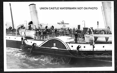 PHOTO NEW MEDWAY STEAM PACKET PADDLE STEAMER PS QUEEN OF KENT C1990 • £9.99