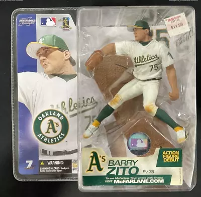 McFarlane Barry Zito MLS Oakland A's Series 7 • $12.89