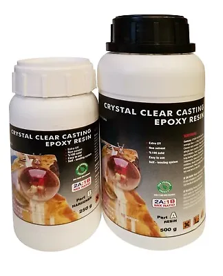 £19.89 • Buy Epoxy Resin Crystal Clear Table Top 1kg Casting Jewellery Wood Craft