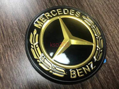 FOR Mercedes-Benz C CL CLK CLS E GL GLK ML SL R Class Hood Emblem Badge Genuine • $25.99