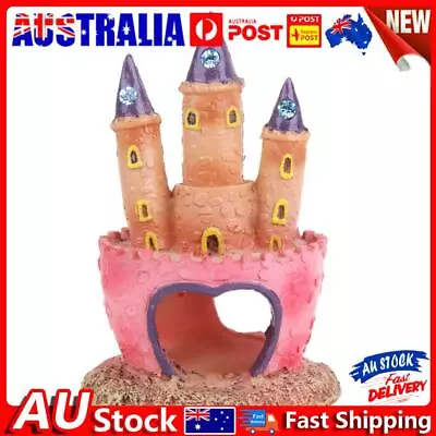 Small Resin Cartoon Castle Cute Castle Tower Mould For Home Garden Decoration • $9.63