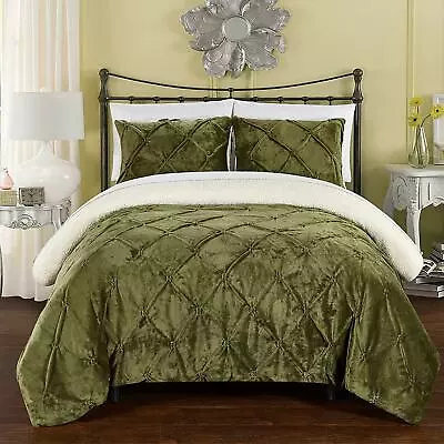 Chic Home Josepha Bedding Set King Comforter Green • $96.98