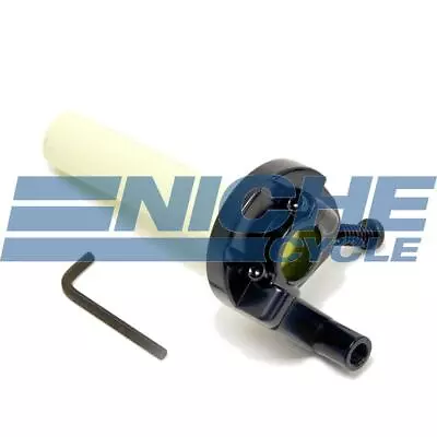 Black Single Cable Pull Throttle Assembly 7/8  Honda CR Style PRO Adjuster • $17.35