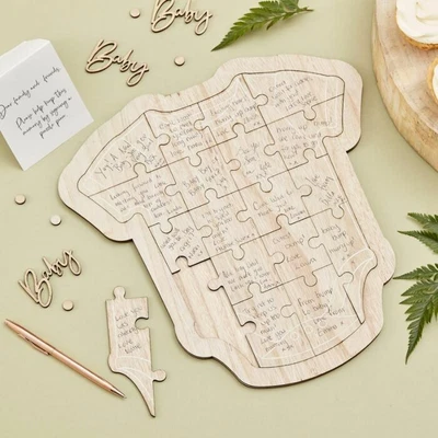 £14.95 • Buy Baby Shower Babygro Guest Book Alternative Gender Reveal Party Decoration BAB126