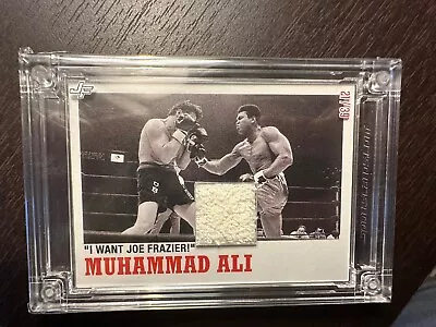 2023 JERSEY FUSION MUHAMMAD ALI (I Want Joe Frazier) Relic /39 🥊 🔥 ✍️ • $52.99