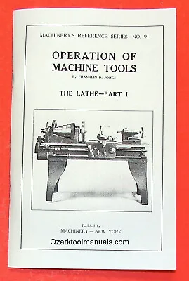 How To Operation Of Machine Tools Metal Lathe Manual  Part 1 0497 • £8.85