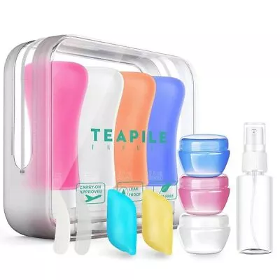 4 Pack Travel Bottles 3oz Leak Proof Travel Accessories Containers Toiletries • $8.79