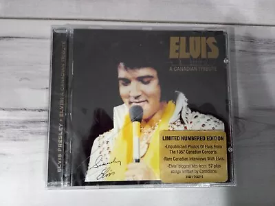 Factory Sealed Elvis - A Canadian Tribute CD (Jewel Case Has Cracks) • $18.29