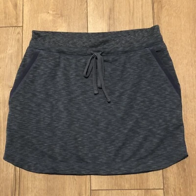 $17.99 • Buy Athleta Skirt Dark Heather Gray Size Medium Athleisure Drawstring Pockets