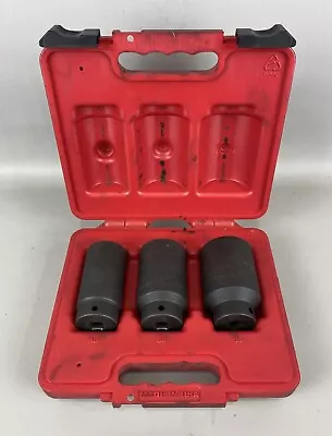 MAC TOOLS AS4549B 3 Piece 1/2  DRIVE AXLE NUT SOCKET SET 12-Point 30 36 39mm • $99.99