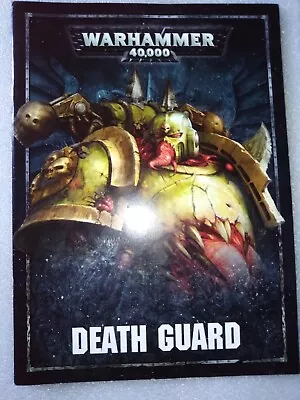 Death Guard Mini Codex Warhammer 40000 Rulebook 40k Rule Book • £4.99