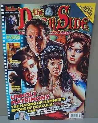 Darkside Magazine Excellent Condition Issue #184 Hammers Brides Of Dracula  • £9