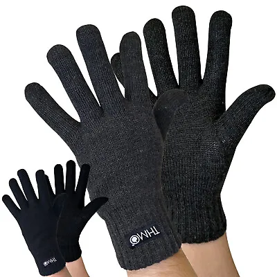 THMO - Mens Winter Warm Thermal Gloves With 3M 40 Gram Thinsulate Insulation • $14.99