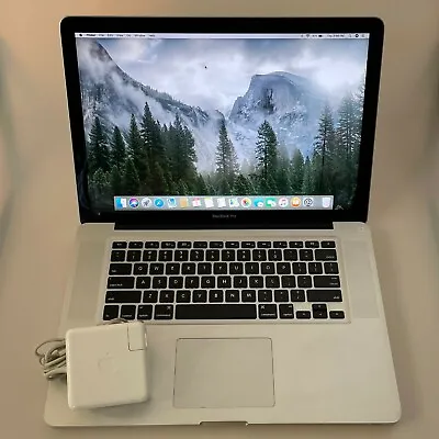 Apple MacBook Pro 15 Inch 2.0GHz I7 CPU 8GB RAM 256GB SSD 12 Mo WARRANTY • $399