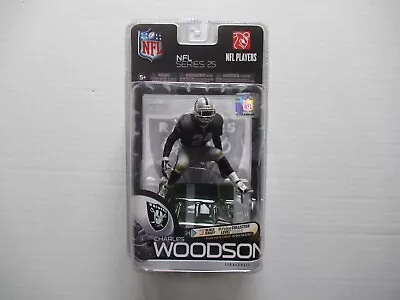 Mcfarlane Nfl 25 Raiders Hof Charles Woodson Cl #762/1000 Chase Figure Sealed • $374.99