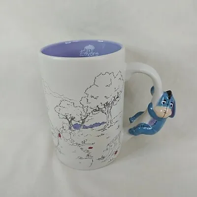 Disney Parks Eeyore Mug Authentic Original Winnie The Pooh 100 Acre Wood Rare • £13.29