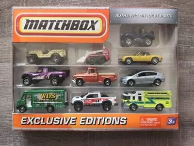 Matchbox 2009 MBX 10 Pack Exclusives - New In Package  • $14.99