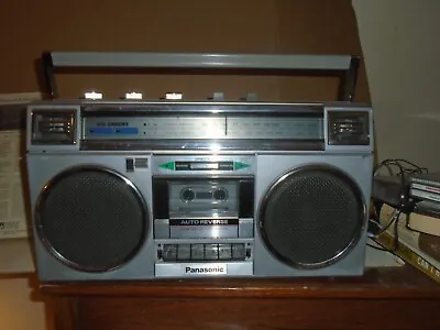Vintage Panasonic RX-5235 AM/FM Cassette Recorder Boombox Parts/Repair • $75