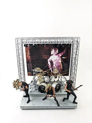 McFarlane Metallica Action Figures On Stage Harvesters Of Sorrow WORKS SEE VIDEO • $249.99
