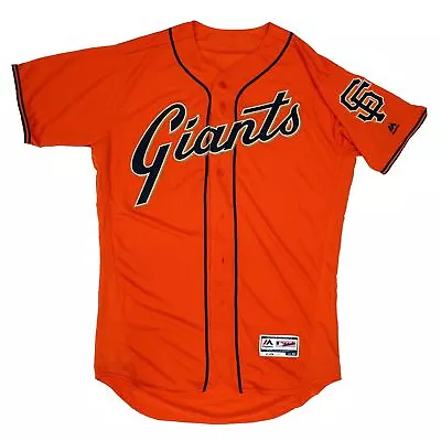Mens MLB SF Giants Authentic On Field Flex Base Jersey - Orange Alternate • $99.99