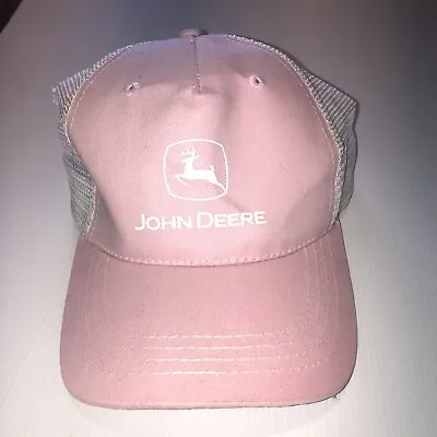 John Deere Trucker Cap Pink BNWT One Size. • $25