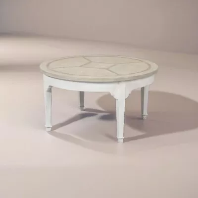 Elegant Round Vineyard-Inspired Coffee Table • $1129