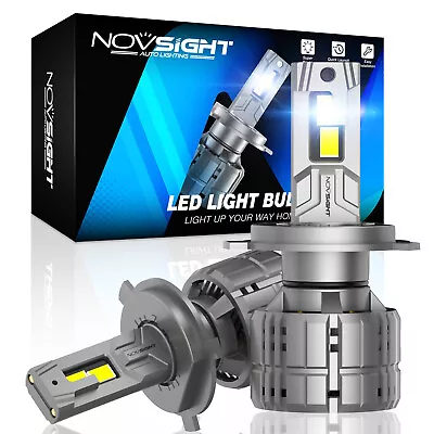 NOVSIGHT 200W 40000LM LED Headlight Bulbs Kit High Low Beam 6500k Super Bright • $78.99