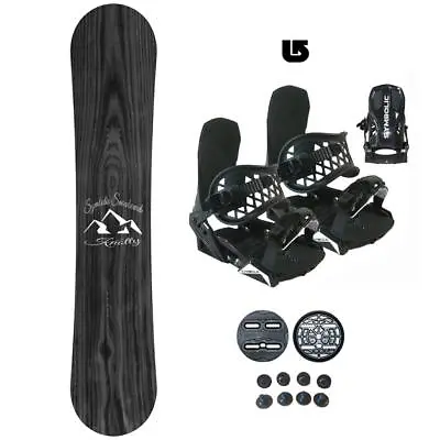 Symbolic Knotty Snowboard & Bindings Kids Boy Girl Package Combo Set+burton NEW • $219.95