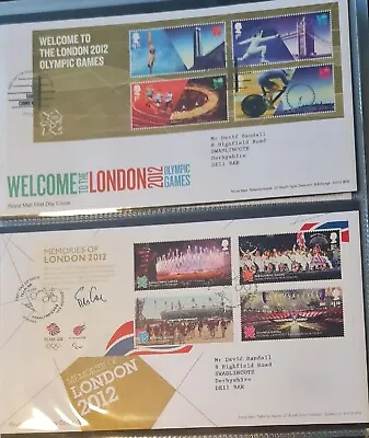 £1 • Buy London - 2012 -  Olympics Gold Medal Winners  FDC × 33 Collection - See PHOTOS 