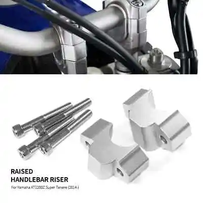 Motorcycle Handlebar Riser Clamp Extend For Yamaha XT1200Z Super Tenere 2014- • $35.88