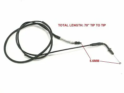 70  Throttle Cable For Moped Go Kart Dune Buggies Cb11s  • $6.73