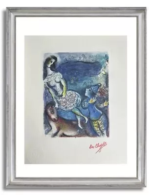 Marc Chagall  Clown With Straub...  Original Signed Lithograph - Limited Edition • $104.40