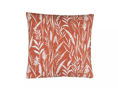 Wild Grasses Burnt Orange Autumn Hand Made UK  Decorative Cushion Cover • £8.99