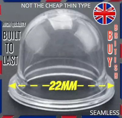 £4.97 • Buy 22 Mm Primer Bulb McCulloch Replacement NOT THE CHEAP THIN TYPE FREE Post