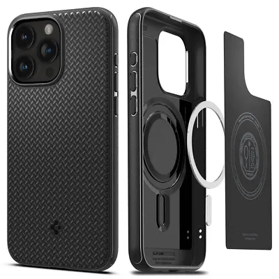 IPhone 15 Pro Max Case / 15 Pro / 15 / 15 Plus | Spigen [Mag Armor] (MagFit) • $19.99