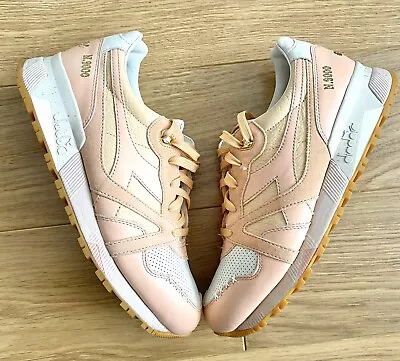 Diadora X Feature N9000 Peach Nougat STRAWBERRY Ice Cream Shoes Uk 10 • £140