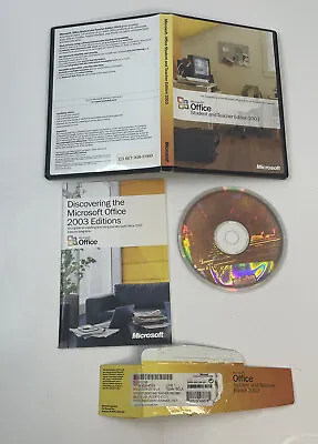 MICROSOFT OFFICE STUDENT AND TEACHER EDITION 2003 OLD VERSION Computer SOFTWARE • $9