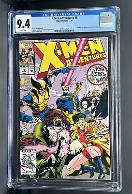 X-Men Adventures #1 CGC 9.4 WP  1ST Morph 🔑🔥 1992 Animated Series • $39.98