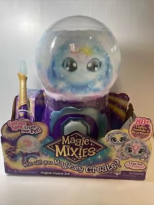 Magic Mixies Magical Misting Crystal Ball With Interactive 8 Inch Pink Plush Toy • $45