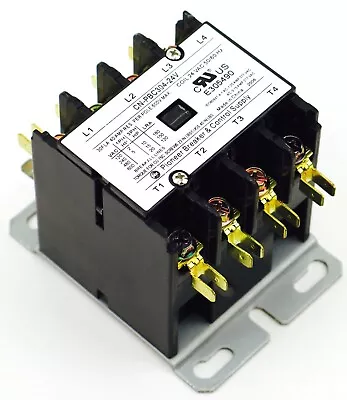 Definite Purpose Contactor 30A 4 Pole 24V Coil CN-PBC-304-24V • $44.99