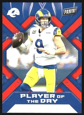 2022 Panini Player Of The Day #11 Matthew Stafford • $1.49