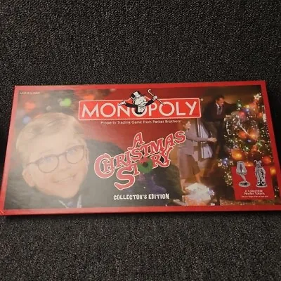 Monopoly A Christmas Story Collector’s Edition Hasbro 2008 Board Game • $21.95