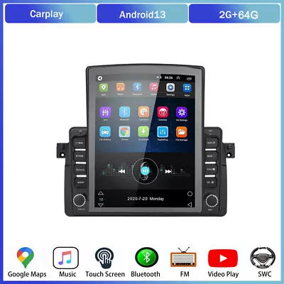 9.7'' Android 13 For BMW 3-series E46 M3 1998-2006 Car Stereo Radio GPS DSP 64G • $299.82
